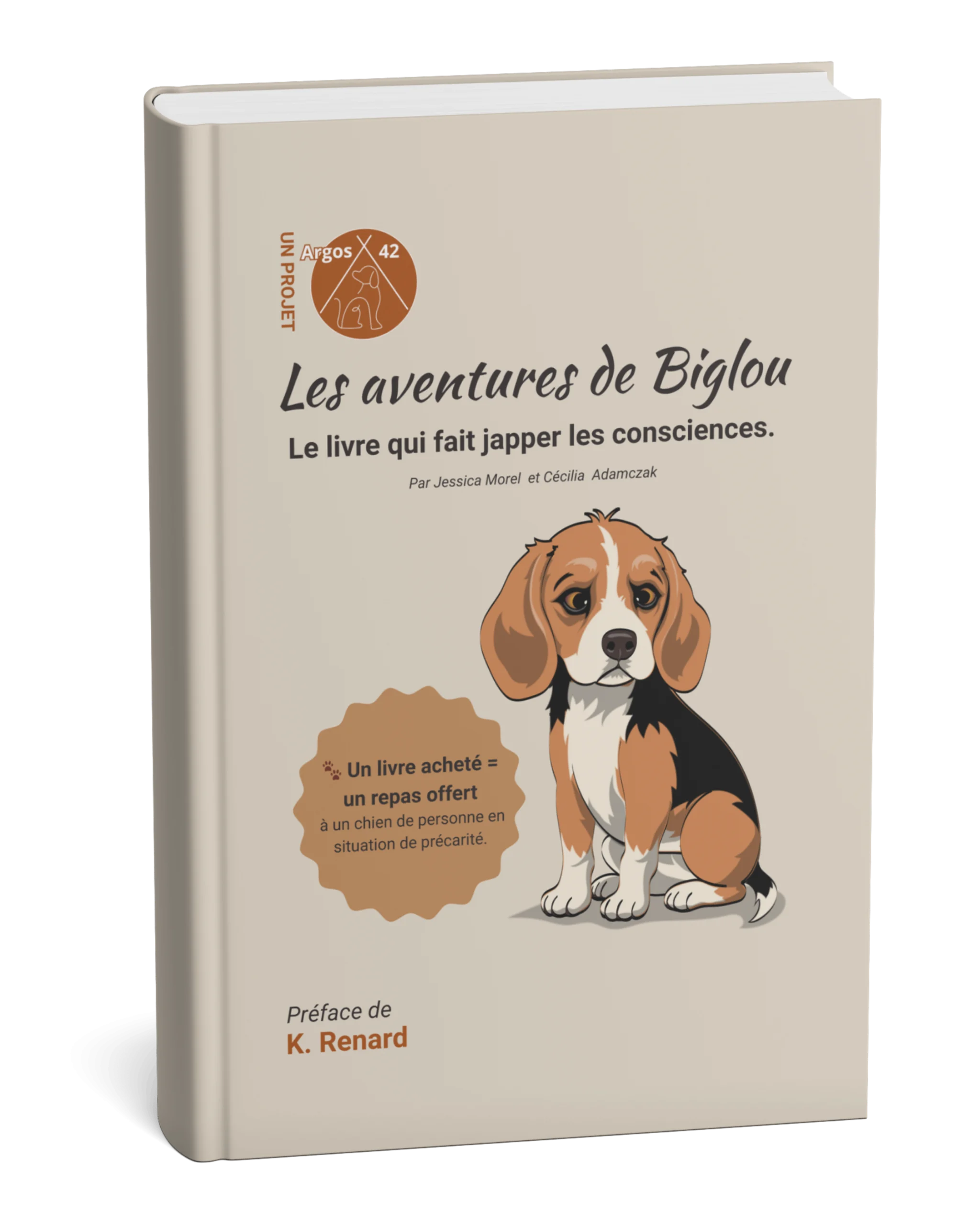 Livre jeunesse solidaire | Les aventures de Biglou Tome 1 1 Livre jeunesse animaux, les aventures de biglou