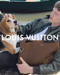 Campagne publicitaire pour la marquer de luxe Louis Vuitton qui illustre l'effet Halo