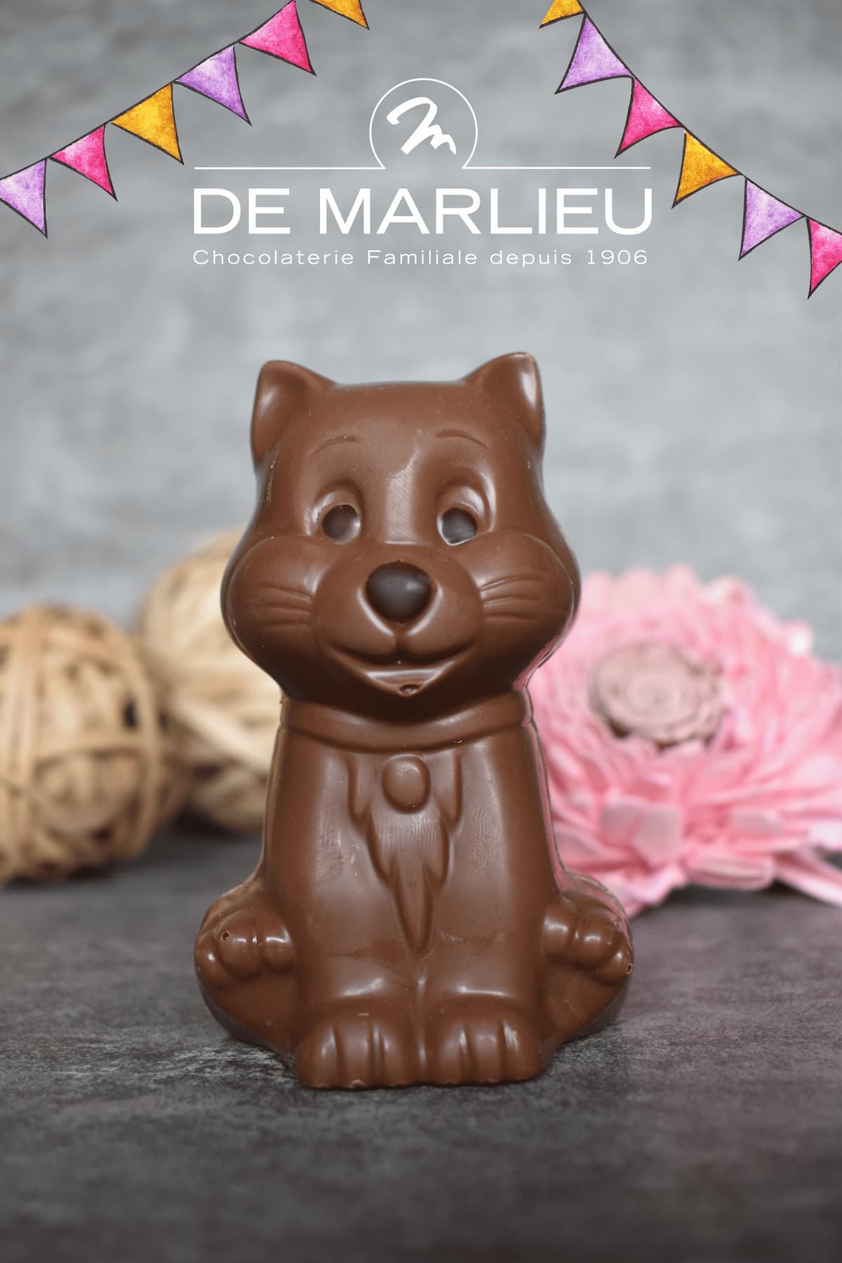 chocolat de pâques de la chocolaterie Marlieu