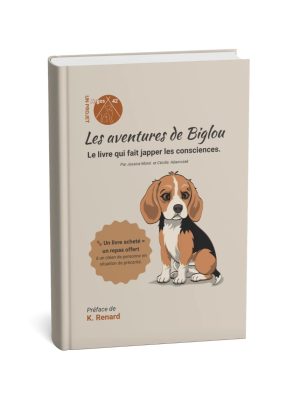 Livre jeunesse animaux, les aventures de biglou