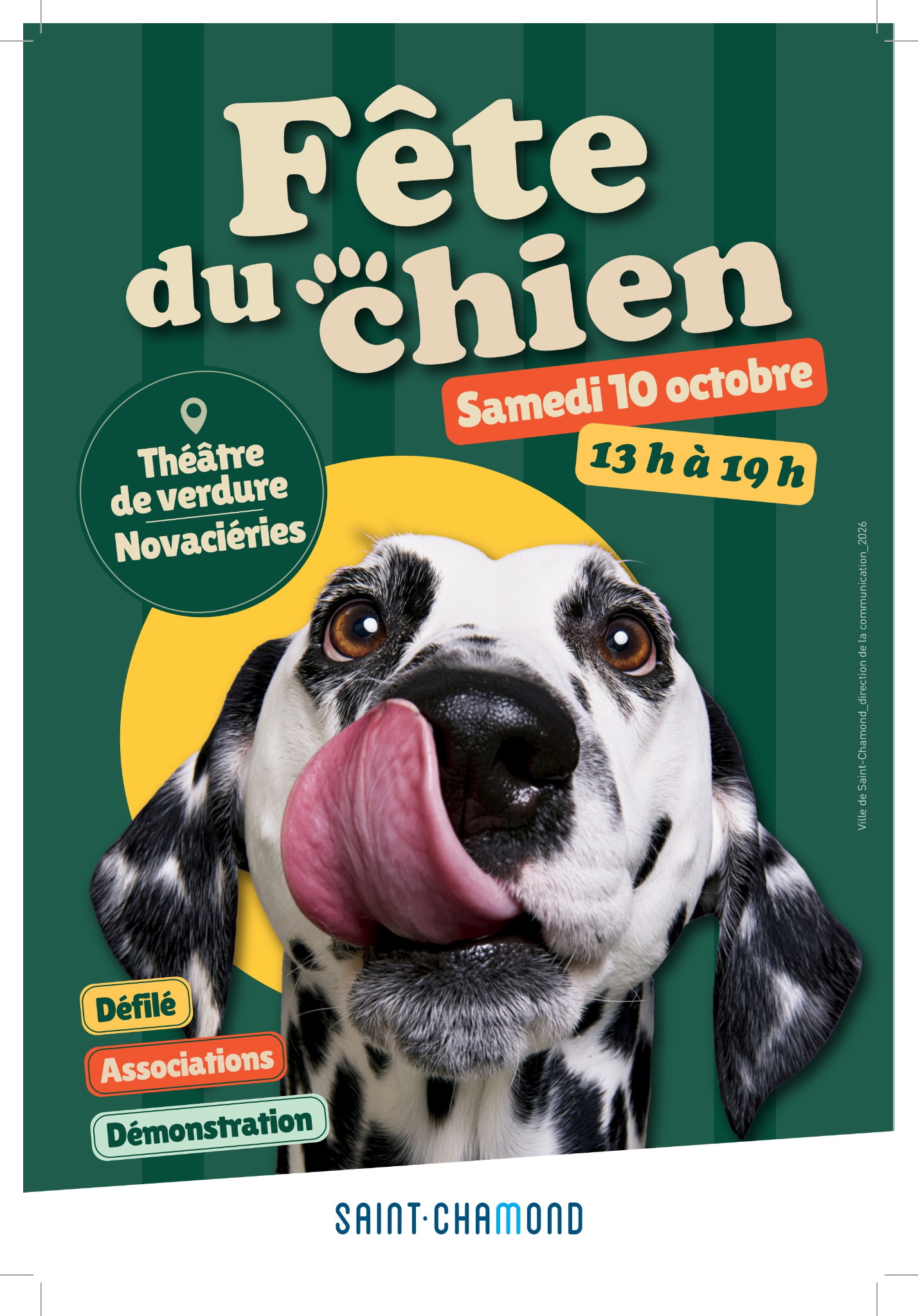 fête du chien saint chamond 2026 avec argos